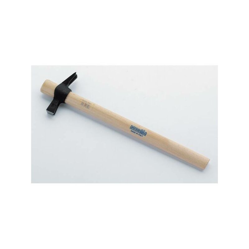 Martello Forgiatto Tipo Gladio Mass 250 Gr. - Manico In Legno 50 Cm, Doppia Calamita, Made In Italy