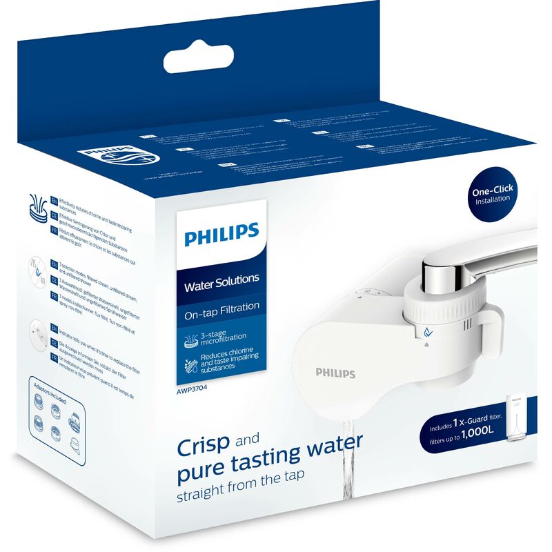 Filtro acqua Philips per doccia - Colore: Argento