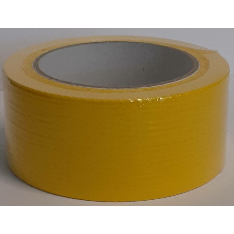 Nastro adesivo americano telato - 48x25 - Colore: Giallo