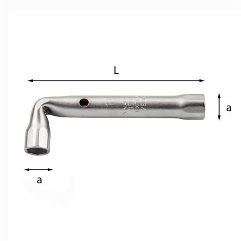 CHIAVE A PIPA DOPPIA LEGGERA 289 N 15 MM