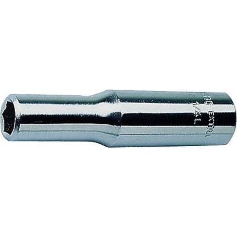 CHIAVE A BUSSOLA LUNGA CON BOCCA ESAGONALE 235 1/4 EL 10 MM (1/5)
