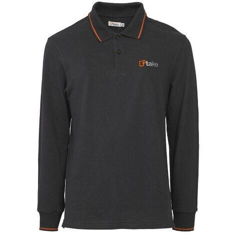 Polo manica lunga 100% cotone - Taglia: XXXL
