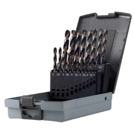 Assortimento serie di punte Dual Performer per metalli - 19 pezzi 1-10x0,5 in scatola ABS (1/2)