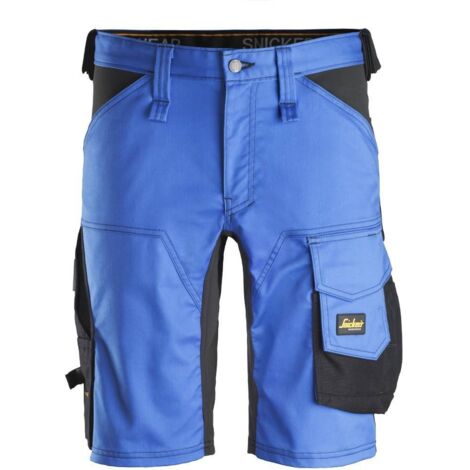 PANTALONE CORTO STRETCH ALLROUNDWORK TG. 44 CELESTE (1/2)