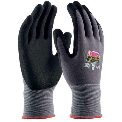 Guanti Technoflex - dita areate - Taglia: 9