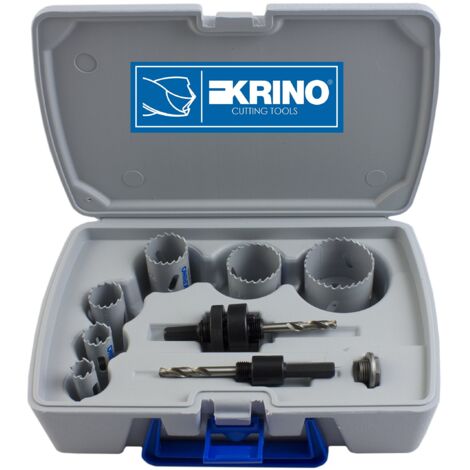 Valigetta Krino seghe a tazza bimetalliche – 6 pezzi