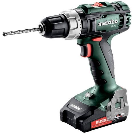 Metabo SB 18 L 450 RPM Keyless 1.6 kg Nero, Verde, Argento