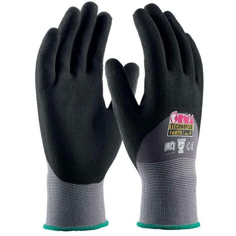 Guanti Technoflex - dorso areato - Taglia: 9