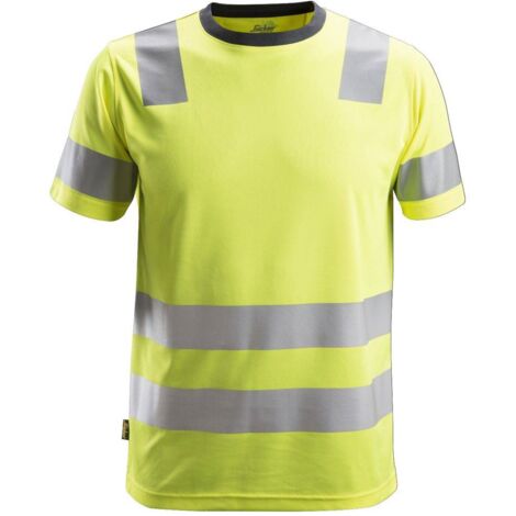T-SHIRT HV CL2 ALTA VISIBILITÀ ALLROUNDWORK TG. M GIALLO (1/2)