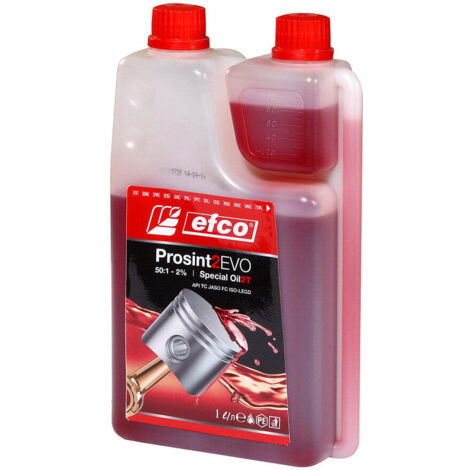 Olio miscela sintetico 2T per motosega e decespugliatore per motori Efco