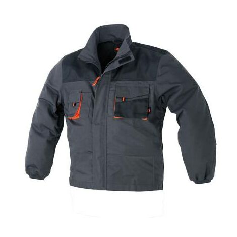Giubbino da lavoro canvas 48320 - 260 Gr. - 85% poliestere - 35% cotone - con inserti antiabrasione - Taglia: XL