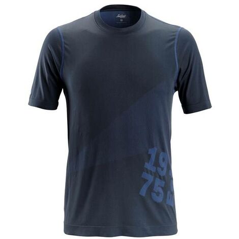T-shirt Snickers Workwear tech 37.5 - Taglia: M, Colore: Azzurro