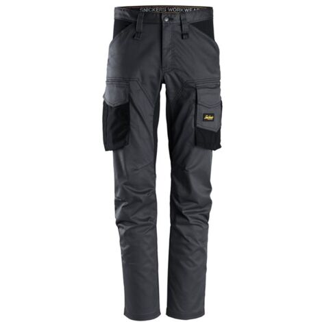 PANTALONE STRETCH SENZA GINOCCHIERA TG. 52 ACCIAIO (1/2)