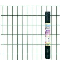 Rotolo rete elettrosaldata zincata e plastificata - 5 metri - maglia 12,5x12,5 mm - Altezza: 1,00 m