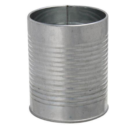 Récipient boîte de conserve en acier galvanisé 0,66 L – Ref CP497 – Boîte de stockage pour service et préparation – Olympia (1/3)