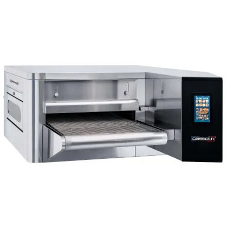Four à pizza convoyeur digital 40 - 43 pizzas Ø 25cm/h - L 1 365 x P 1005 x H 465 mm - 7 800 W / 400 V - Casselin (1/2)