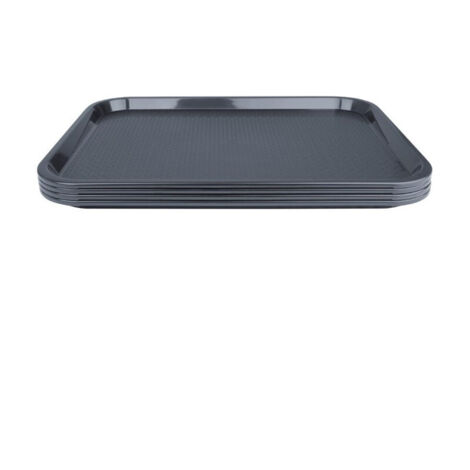 Plateau self-service Kristallon anthracite 305 x 415 mm - Ref FD937 - Olympia (1/5)