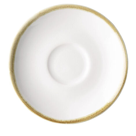 Soucoupes Couleur Craie Pour Tasses À Espresso Kiln 115mm (Lot de 6) - Ref FB987 - Olympia (1/5)