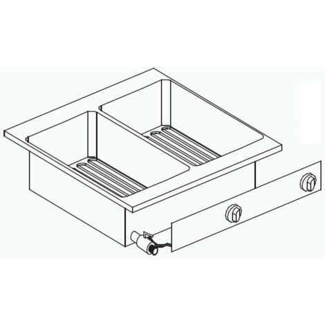 Friteuse électrique 10 litres - Combisteel (1/2)
