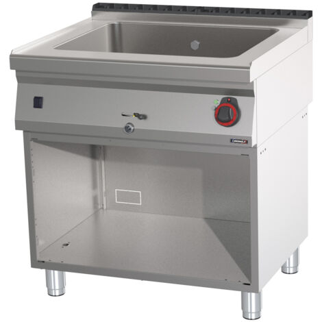 Bain-marie GN 2/1 avec soubassement - 200 mm - 3200W - Casselin (1/3)