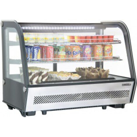 Vitrine réfrigérée à poser - 160 L - Double vitrage - Casselin (1/2)