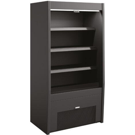 Vitrine murale noire - 980 - long. 980 mm - Sofraca (1/2)
