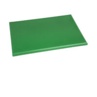 Planche à découper (L)450 x (P)300 x (H)25 mm, en polyéthylène vert