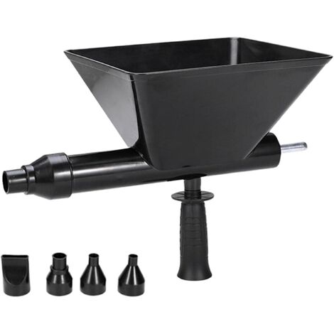 Ciment Électrique - Machine Jointoiement Pointage  Pistolet À Coulis pour Mortier Électrique  Seringue À Mortier Portative avec 4 Becs  pour Décoration Maison Planchers Murs (1/5)