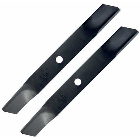 Matijardin – Lame de tondeuse Murray 38' – Lot de 2 – Coupe précise 49 cm – Alésage 21,5 mm – Épaisseur 4 mm pour tondeuses