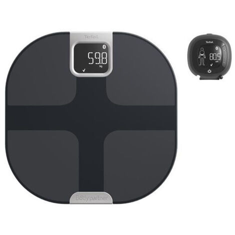 Pèse personne impédancemètre Body Partner - ROWENTA - Capteur silhouette - 180 kg - Kg, lb, st - 100 g (1/5)