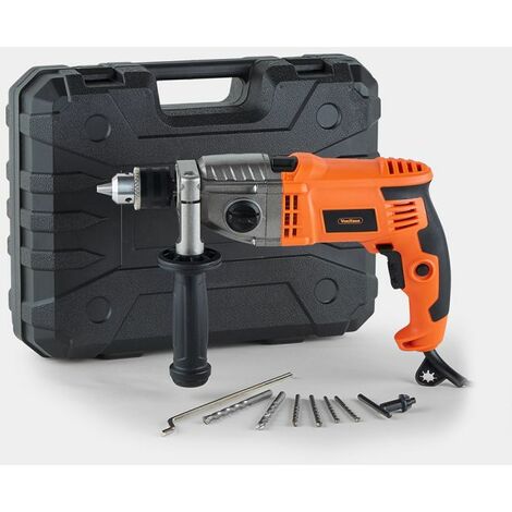 BEH710K 710W Hammer Drill with carrying case Black+Decker