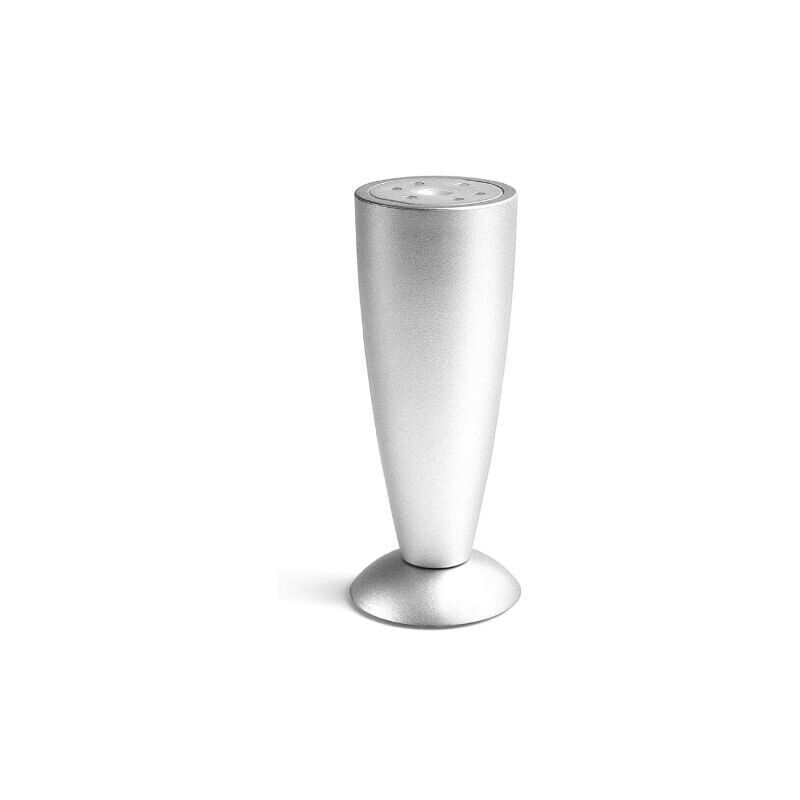 Piedino a cono con supporto finale a disco effetto cromato lucido 50x120mm - 761 Solid