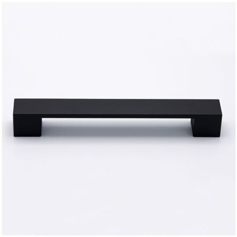 Maniglia laccata nera lunga e sottile da cucina 197x26x27mm - 304B Cook