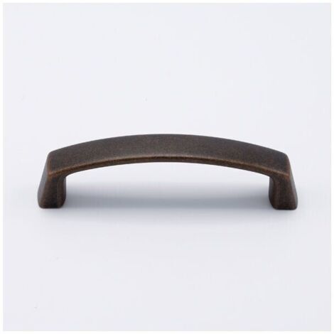 Maniglia dalle linee morbide effetto rame 108x17x27mm - 389 Round