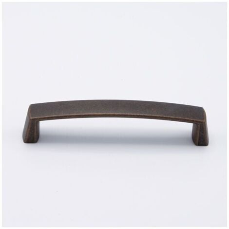 Maniglia dalle linee morbide effetto rame 140x20x28mm - 389B Round B