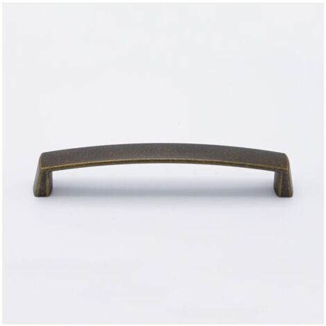 Maniglia dalle linee morbide effetto bronzo 172x20x31mm - 389C Round C