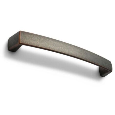 Maniglia dalle linee morbide effetto rame 172x20x31mm - 389C Round C