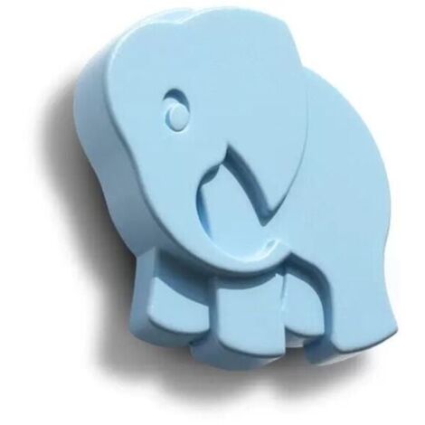 Pomolo Ufo Poliplast - Azzurro, Design Spaziale Per Cameretta