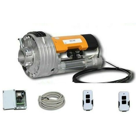 Kit motore serranda ACM 170 kg con Elettrofreno , Centralina , 2 Telecomandi uni kit pro
