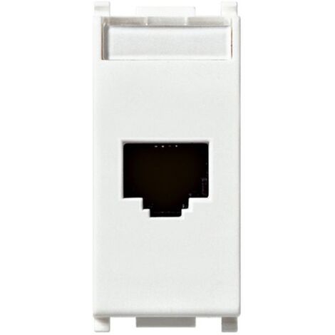 Presa RJ45 vimar plana Netsafe Cat5e UTP  14339.11 14338.9