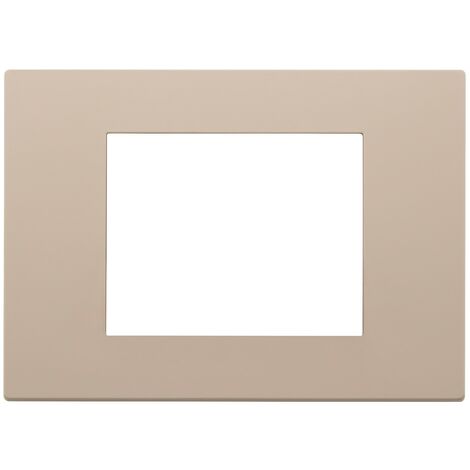 Placca 3 MODULI ARGILLA SERIE LINEA VIMAR 30653.21