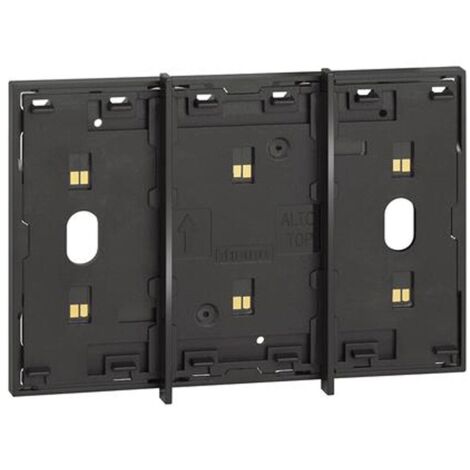 Frame 3 moduli nera bticino living now  Kg8103