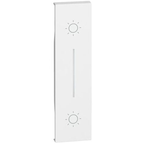 Bticino cover doppio pulsante 1m bianco living now kw05L