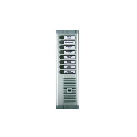 Pulsantiera citofonica Urmet 925/108 8 posti incasso