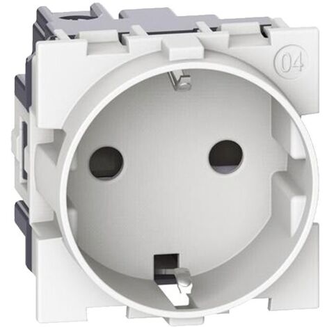 Bticino Presa schuko unel 16a bianca  living now KW4141 (1/2)