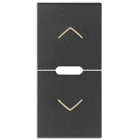 cover mezzi tasti frecce per modulo tapparelle Vimar Arkè 19755.2 grigio (1/4)