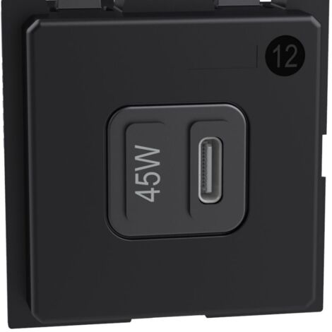 Caricatore USB con una porta tipo C - 45W Bticino Living Now