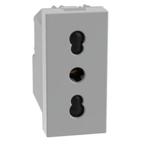 BTICINO JG4180 - MatixGO - Presa ITA P17/11 - Grigio