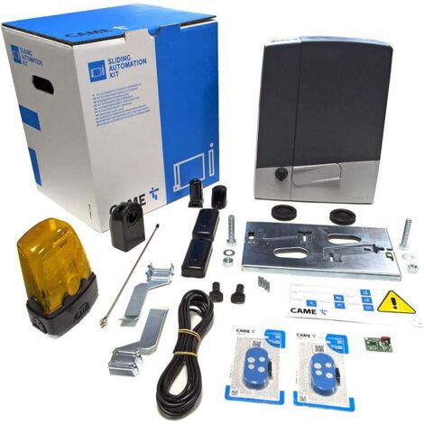 Kit cancello scorrevole CAME 24 volt 400 kg 8K01MS-003