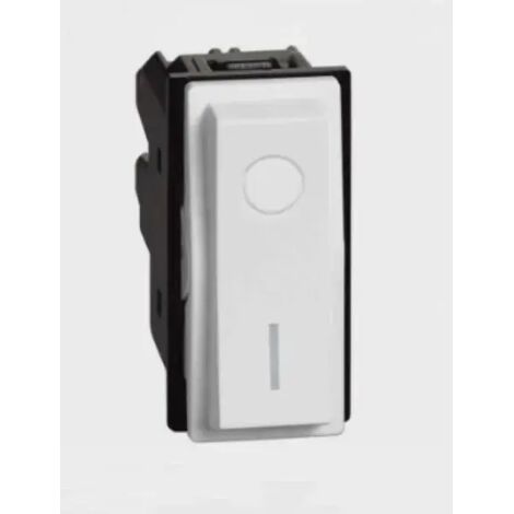 Interruttore Bipolare 16A compatibile con Bticino Living Now marca Biesse